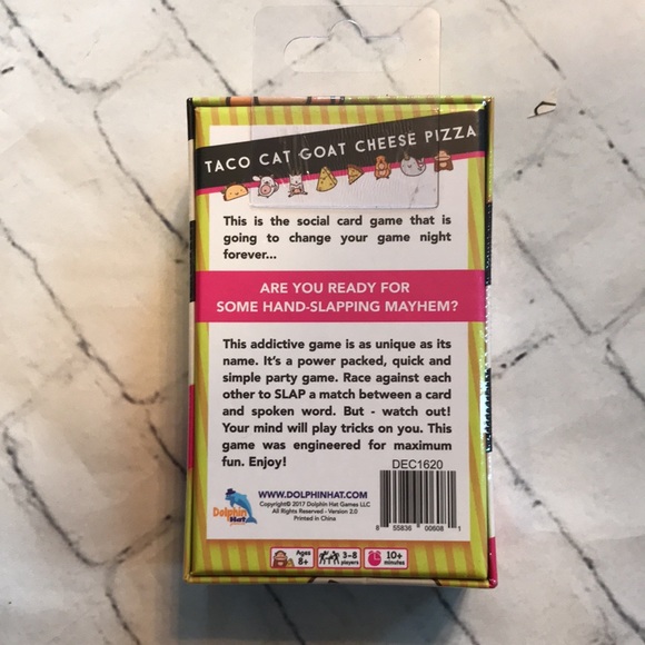 Taco cat goat cheese pizza social card game sealed - Picture 2 of 2